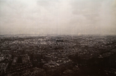 Painting titled "Title  "Paris"" by Tomoya Nakano, Original Artwork, Digital Photography Mounted on Wood Panel