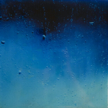 Painting titled "The Rain" by Tomoya Nakano, Original Artwork, Digital Photography Mounted on Wood Panel