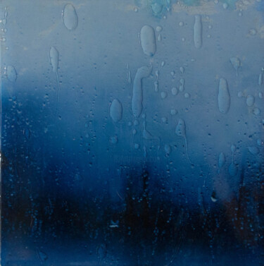 Schilderij getiteld "Title  " The Rain "" door Tomoya Nakano, Origineel Kunstwerk, Digitale fotografie Gemonteerd op Houten…