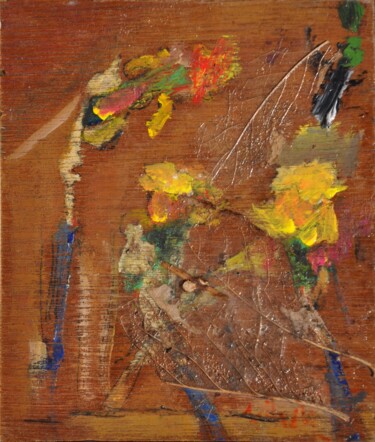 Peinture intitulée "Yellow daffodils /…" par Tonino Gottarelli, Œuvre d'art originale, Acrylique
