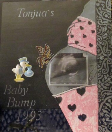 Pintura titulada "Baby Ultrasound Kee…" por Tonjua Lyles, Obra de arte original, Otro