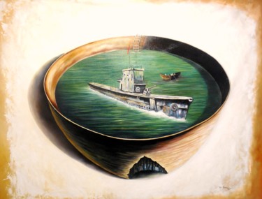 Peinture intitulée "From the series Chr…" par Tony Rodriguez(Juan Antonio Rodriguez Ol, Œuvre d'art originale, Huile
