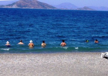 "Denizde Spor" başlıklı Fotoğraf Hatun Erdem tarafından, Orijinal sanat