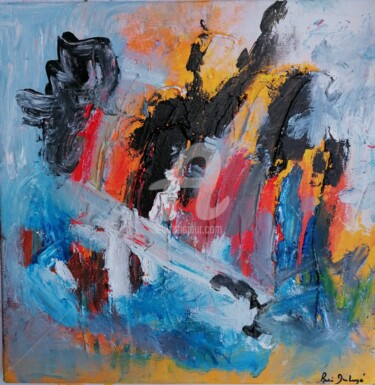 Painting titled "Ko" by Pierre Boue-Duberge, Original Artwork, Acrylic