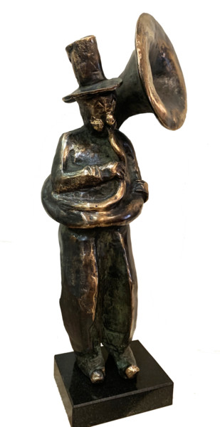 Escultura intitulada "Helicon play" por Kristof Toth, Obras de arte originais, Bronze