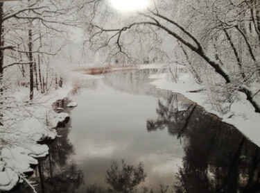 Photography titled "Winter" by Trank, Original Artwork, Digital Photography