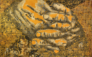 "golden-hands" başlıklı Tablo Tribu tarafından, Orijinal sanat