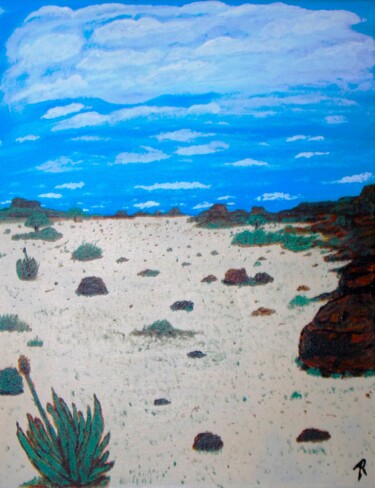 Arte digitale intitolato "Desert Peace" da Troy Wilson-Ripsom, Opera d'arte originale, Fotografia manipolata