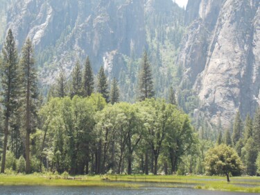 Photographie intitulée "Yosemite Zen 3" par Troy Wilson-Ripsom, Œuvre d'art originale, Photographie numérique