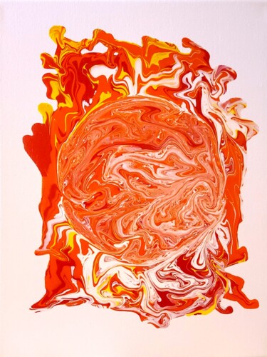 Malarstwo zatytułowany „Worbly” autorstwa Troy Wilson-Ripsom, Oryginalna praca, Akryl Zamontowany na Drewniana rama noszy
