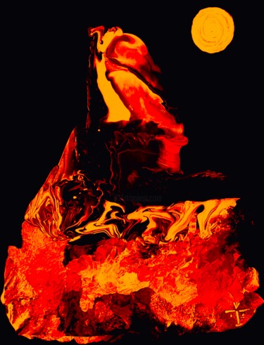 Digital Arts titled "Keeper of the Flames" by Troy Wilson-Ripsom, Original Artwork, Manipulated Photography