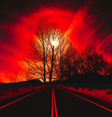 Digital Arts titled "End of the Road" by Troy Wilson-Ripsom, Original Artwork, Digital Collage