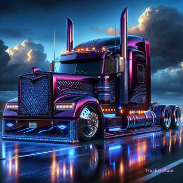 Digital Arts με τίτλο "Showstopper  #00" από Truckersrule, Αυθεντικά έργα τέχνης, Εικόνα που δημιουργήθηκε με AI