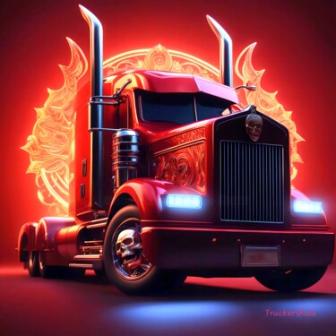 Digital Arts titled "Mr. L.L. Lucifer" by Truckersrule, Original Artwork, AI generated image