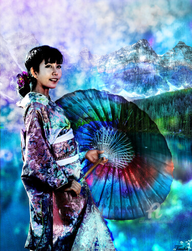 Arts numériques intitulée "La beauté aux mille…" par Tsuiho, Œuvre d'art originale, Photo montage