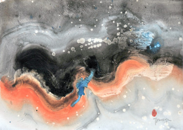 Картина под названием "Untitled830016" - Tsunshan, Подлинное произведение искусства, Акрил