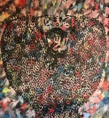 Pintura titulada "Кобра" por Aleksandra Sheremeteva, Obra de arte original, Oleo