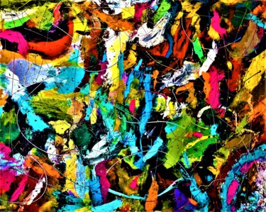 "Mundo de Colores" başlıklı Tablo Tucks tarafından, Orijinal sanat, Akrilik