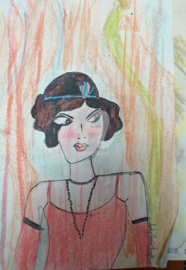 Tekening getiteld "downton abbey" door Ty80, Origineel Kunstwerk, Krijt