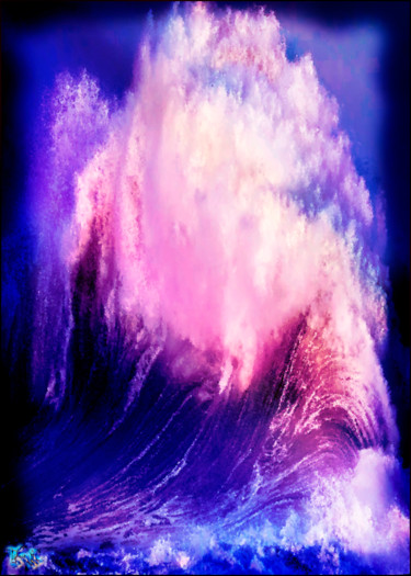 Цифровое искусство под названием ""Fury ..."" - Tyfhaan Yk, Подлинное произведение искусства, Цифровая живопись