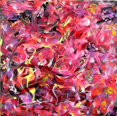 Pittura intitolato "Pomegranate" da Valentina Khudyakova, Opera d'arte originale, Altro