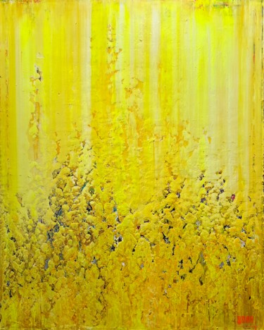 Pintura intitulada "Field of Noise /Ful…" por Uday Mastenbroek, Obras de arte originais, Acrílico