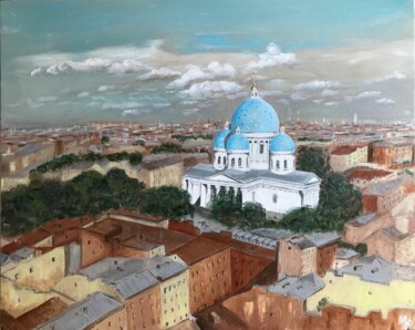 Картина под названием "Культурная столица" - Юлия Маск (JPMusk), Подлинное произведение искусства, Масло Установлен на Друга…
