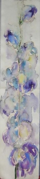 Malarstwo zatytułowany „Iris” autorstwa Ulisse Mladenova, Oryginalna praca, Olej