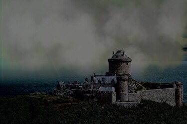 Photography titled "La Bretagne Mystiqu…" by Ulli Heupel, Original Artwork, Manipulated Photography