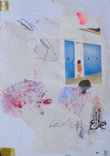 Malarstwo zatytułowany „Ce n'est pas Elle” autorstwa Eric Ullrich, Oryginalna praca, Akryl