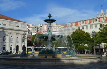 Fotografia zatytułowany „Lissabon - Springbr…” autorstwa Ulrike Kröll, Oryginalna praca, Fotografia cyfrowa