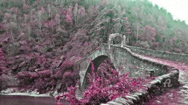 Fotografia intitolato "Ponte del Diavolo" da Ivan Venerucci, Opera d'arte originale