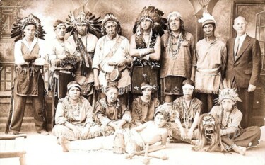 Fotografia intitulada "Buffalo Bill Wild W…" por Ivan Venerucci, Obras de arte originais, Fotografia Manipulada