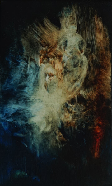 Картина под названием "The Leap" - Przemek Kret, Подлинное произведение искусства, Масло