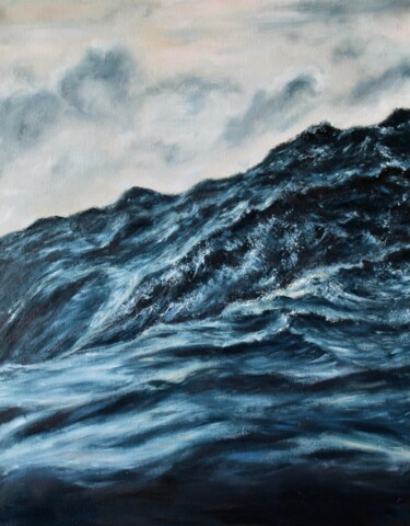 Peinture intitulée "Стихия воды" par Iryna Budai, Œuvre d'art originale, Huile