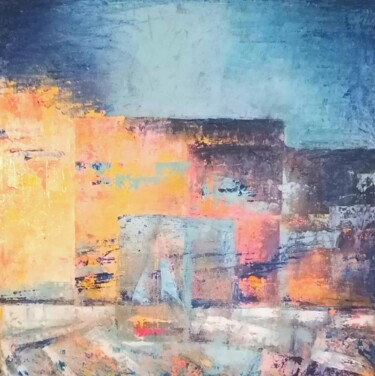 Schilderij getiteld "ECM 7" door Urbanne, Origineel Kunstwerk, Olie