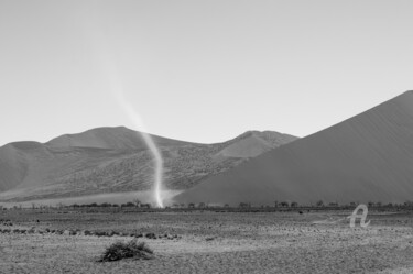 Photography titled "Namib Desert-0931-SW" by Uwe Bauch, Original Artwork, Digital Photography