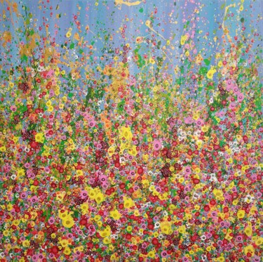 Pintura intitulada "Colorful acrylic ab…" por Valentina Pufe, Obras de arte originais, Acrílico