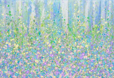 绘画 标题为“Flowers painting, A…” 由Valentina Pufe, 原创艺术品, 丙烯
