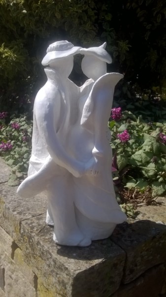 Скульптура под названием "MATERNITE - Sculptu…" - Valerie Perron, Подлинное произведение искусства, Керамика