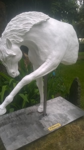 Скульптура под названием ""L'Andalou" - Sculp…" - Valerie Perron, Подлинное произведение искусства, Керамика
