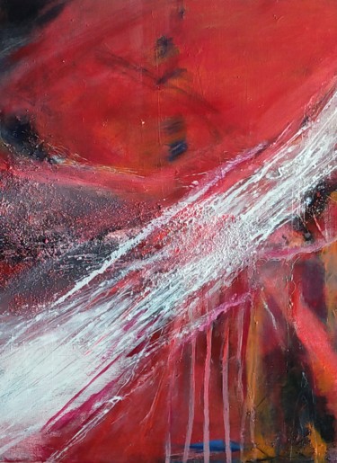 Pintura titulada "Meteora" por Valemi, Obra de arte original, Acrílico