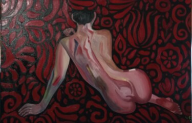 Pittura intitolato "Nude" da Valentina Baicuianu, Opera d'arte originale, Olio