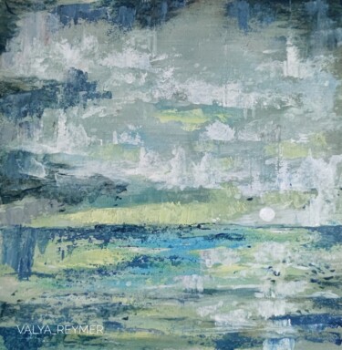 Painting titled "Seascapes of impres…" by Valentina Reymer, Original Artwork, Oil