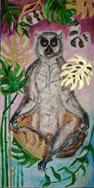 Картина под названием "Complete peace of m…" - Валентина Симма, Подлинное произведение искусства, Масло