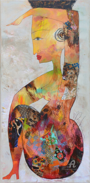 Peinture intitulée "Femme.........." par Valérie Depadova, Œuvre d'art originale, Acrylique