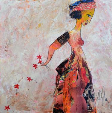 Malarstwo zatytułowany „Des fleurs.....” autorstwa Valérie Depadova, Oryginalna praca, Akryl