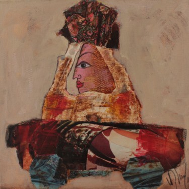Peinture intitulée "Femme d'ici d'aille…" par Valérie Depadova, Œuvre d'art originale, Autre