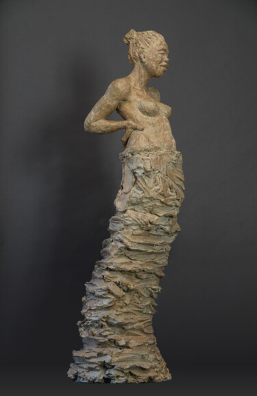 Escultura intitulada "Cambrée" por Valérie Moreau (VALEM), Obras de arte originais, Bronze