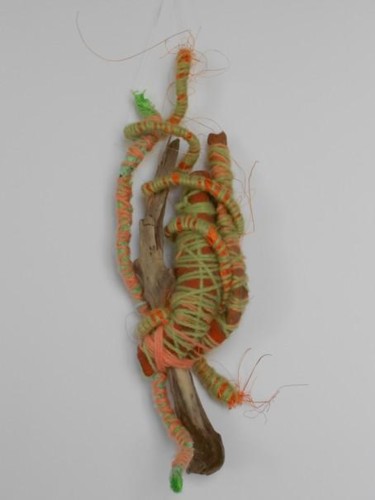 Sculpture intitulée "Esprits racines 55…" par Valérie Thévenot, Œuvre d'art originale, Techniques mixtes